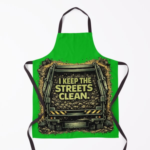Item preview, I Keep The Streets Clean Sanitation Worker designed and sold by Veldrin-Media.