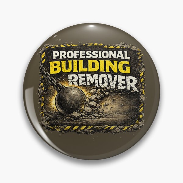 Item preview, Professional Building Remover Demolition Worker designed and sold by Veldrin-Media.