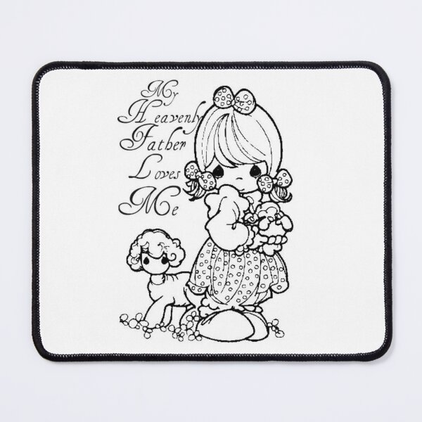 Item preview, Precious Moments "My Heavenly Father Loves Me" designed and sold by derpinaa.