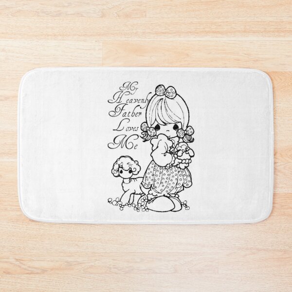 Item preview, Precious Moments "My Heavenly Father Loves Me" designed and sold by derpinaa.