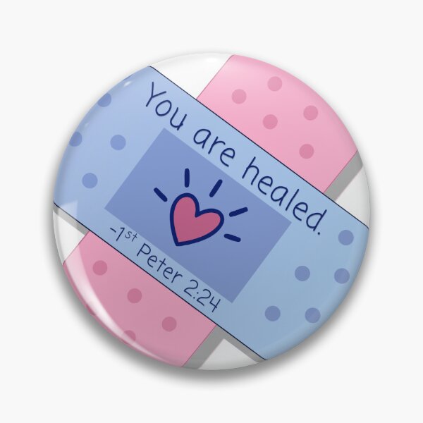Item preview, Cutesy Bible Affirmation: You Are Healed (Transparent)  designed and sold by KiraCreation963.