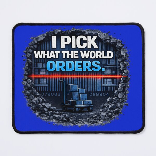 Item preview, I Pick What The World Orders. - Warehouse Worker Pride Design designed and sold by Veldrin-Media.