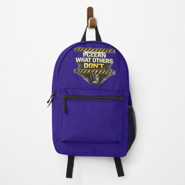 Item preview, I Clean What Others Don't – Janitor Pride Industrial Humor Design designed and sold by Veldrin-Media.