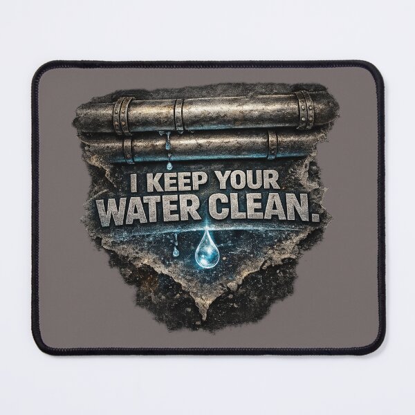 Item preview, I Keep Your Water Clean – Water Treatment Tech designed and sold by Veldrin-Media.