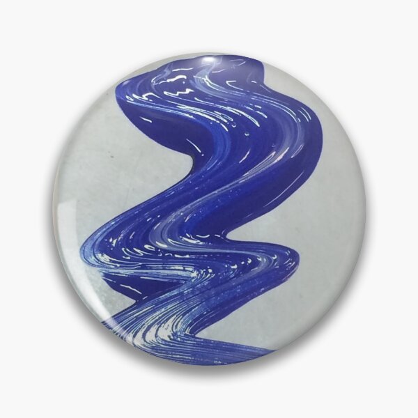 Item preview, Blue paint wiggle, real photograph designed and sold by GiSilver.