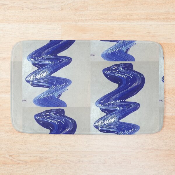 Item preview, Blue paint wiggle, real photograph designed and sold by GiSilver.