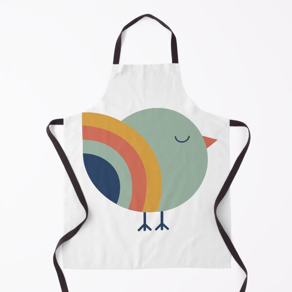Item preview, Minimalist Rainbow Bird Cartoon designed and sold by OlhaDreamArt.