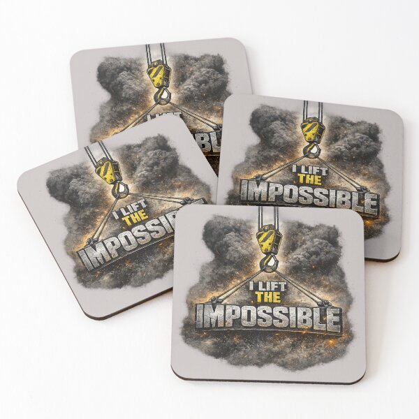 Item preview, I Lift The Impossible – Crane Operator Pride Design designed and sold by Veldrin-Media.