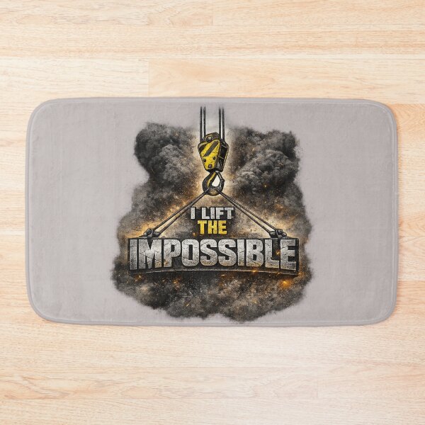 Item preview, I Lift The Impossible – Crane Operator Pride Design designed and sold by Veldrin-Media.