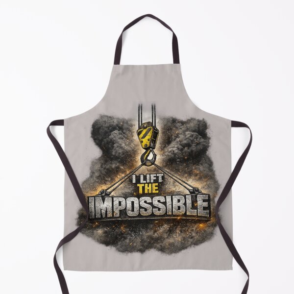 Item preview, I Lift The Impossible – Crane Operator Pride Design designed and sold by Veldrin-Media.
