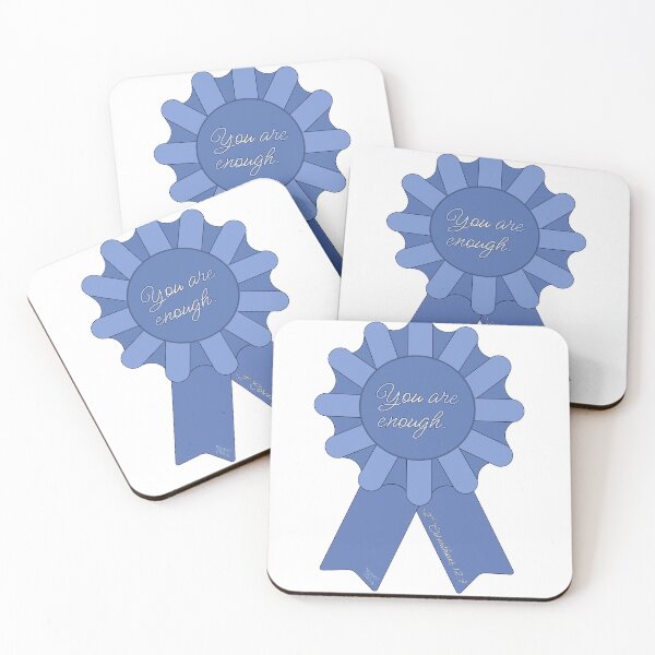 Item preview, Cutesy Bible Affirmation: You Are Enough (Transparent)  designed and sold by KiraCreation963.