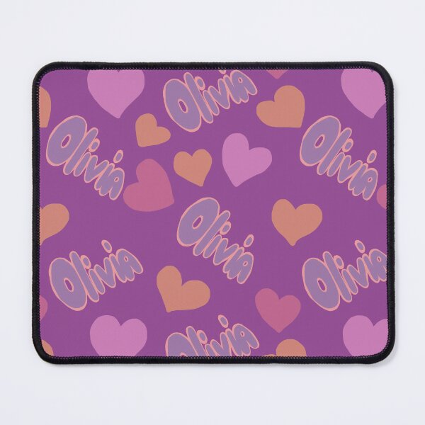 Item preview, Olivia Personalized Pattern with Hearts designed and sold by RepeatCandy.