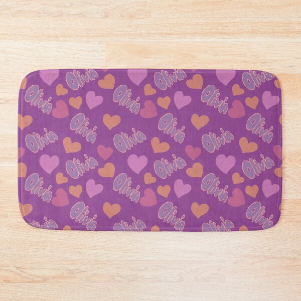 Item preview, Olivia Personalized Pattern with Hearts designed and sold by RepeatCandy.