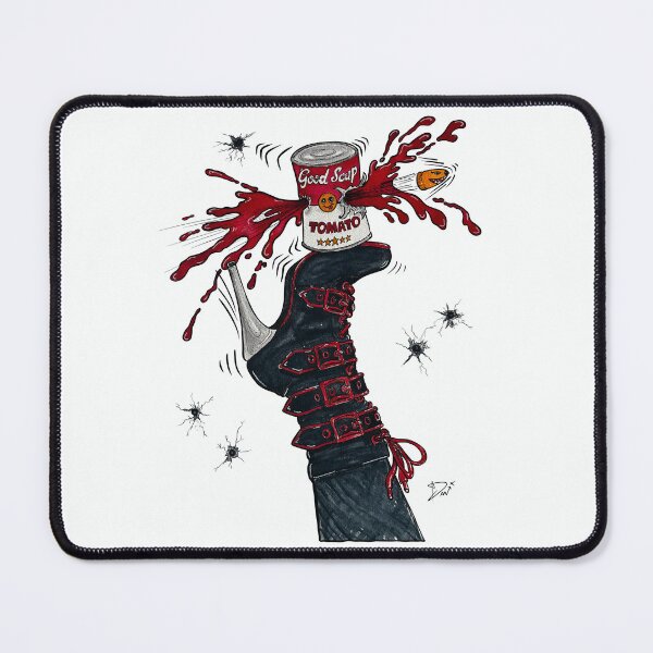 Item preview, Raw Art Good Soup High Heel Boot | Edgy Dark Art Print designed and sold by Urban Muse And Sultry Hues.