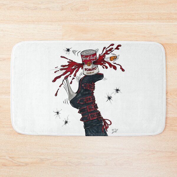 Item preview, Raw Art Good Soup High Heel Boot | Edgy Dark Art Print designed and sold by Urban Muse And Sultry Hues.