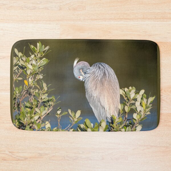 Item preview, Tricolored Heron Preening by Water designed and sold by Debra Martz.