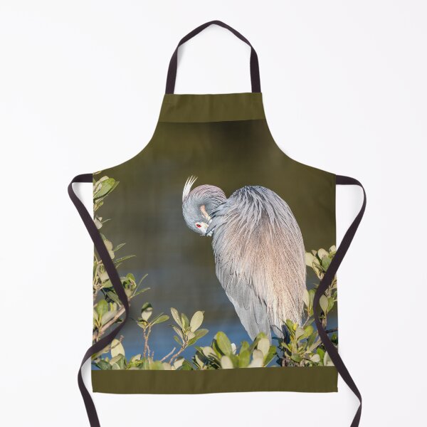 Item preview, Tricolored Heron Preening by Water designed and sold by Debra Martz.