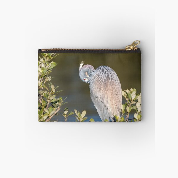 Item preview, Tricolored Heron Preening by Water designed and sold by Debra Martz.
