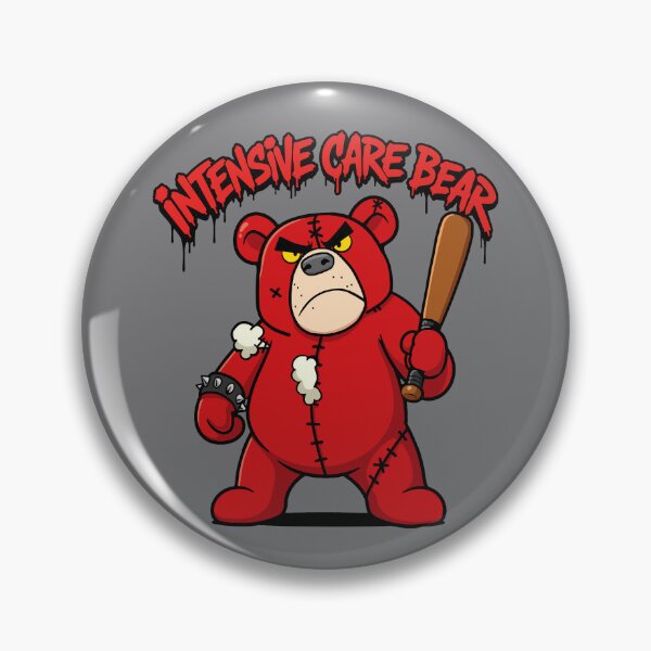 Item preview, Intensive Care Teddy Bear designed and sold by RetroFearFinds.