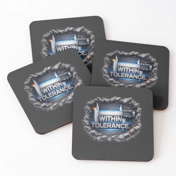 Item preview, Within Tolerance – CNC Machinist Precision Design designed and sold by Veldrin-Media.