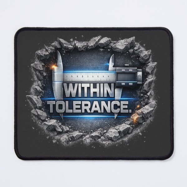 Item preview, Within Tolerance – CNC Machinist Precision Design designed and sold by Veldrin-Media.