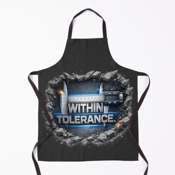 Item preview, Within Tolerance – CNC Machinist Precision Design designed and sold by Veldrin-Media.