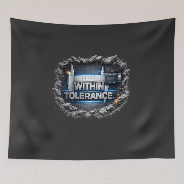 Item preview, Within Tolerance – CNC Machinist Precision Design designed and sold by Veldrin-Media.