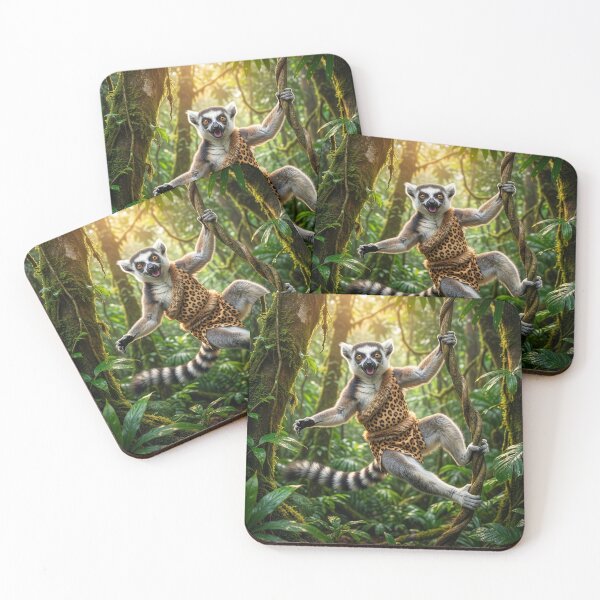 Item preview, Ring-Tailed Lemur in Tarzan Costume  designed and sold by Tridentulus.
