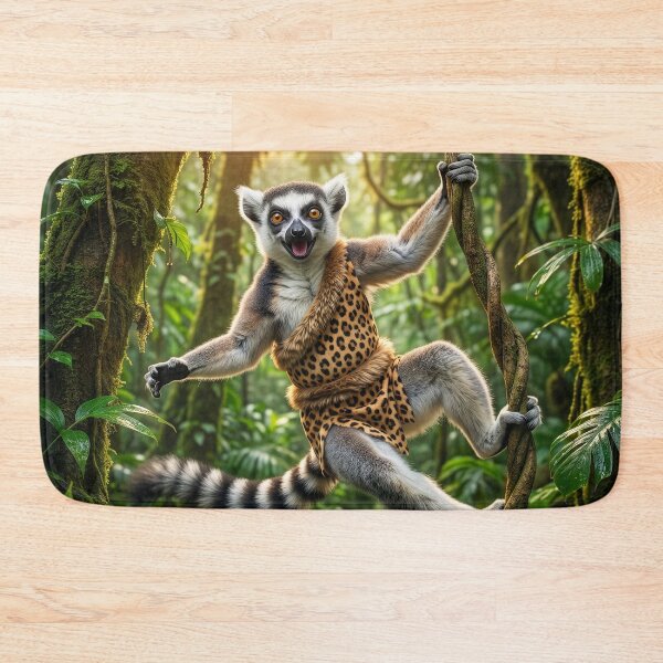 Item preview, Ring-Tailed Lemur in Tarzan Costume  designed and sold by Tridentulus.