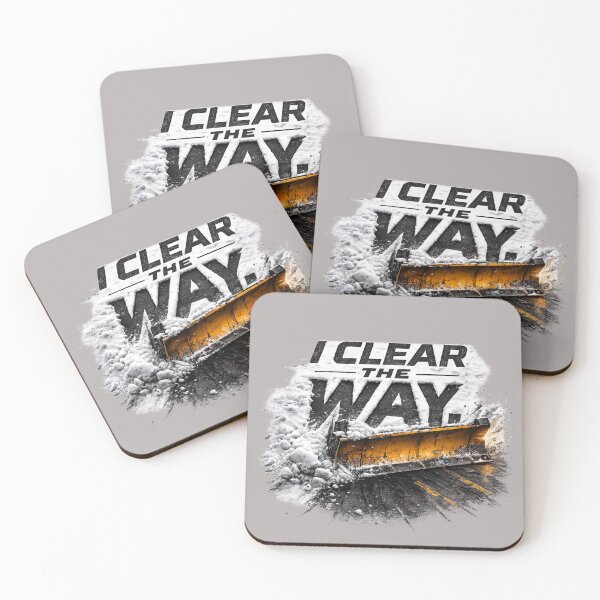 Item preview, I Clear The Way – Snow Plow Driver Pride Design designed and sold by Veldrin-Media.
