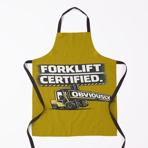 Item preview, Forklift Certified. Obviously. – Warehouse Humor Design designed and sold by Veldrin-Media.