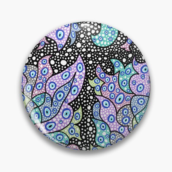 Item preview, Evil eye night forest designed and sold by HARSHINI maheshwaram Label.