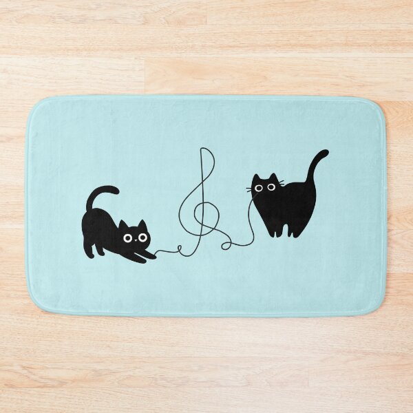 Item preview, Treble cats designed and sold by InkRiot Studios.