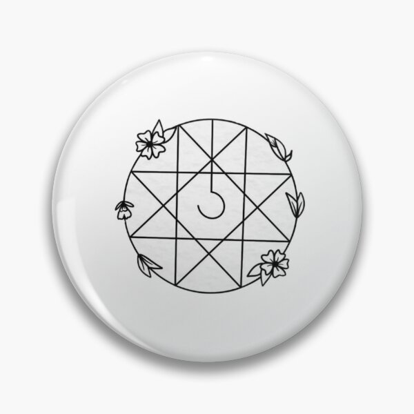 Item preview, Floral Transmutation Circle - Alchemy Art  designed and sold by nighto-0W.