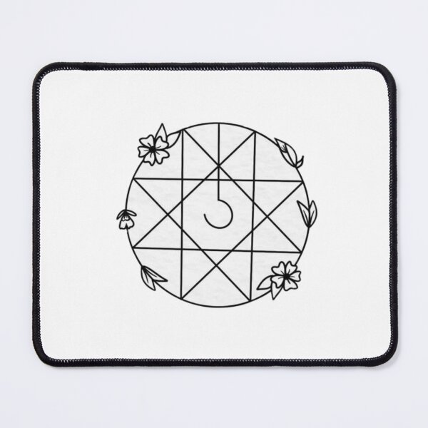 Item preview, Floral Transmutation Circle - Alchemy Art designed and sold by nighto-0W.