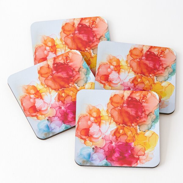 Item preview, Abstract Flowers colorful designed and sold by AnjuC.