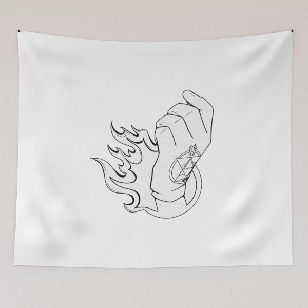 Item preview, Roy Mustang Flame Alchemy Glove   designed and sold by nighto-0W.