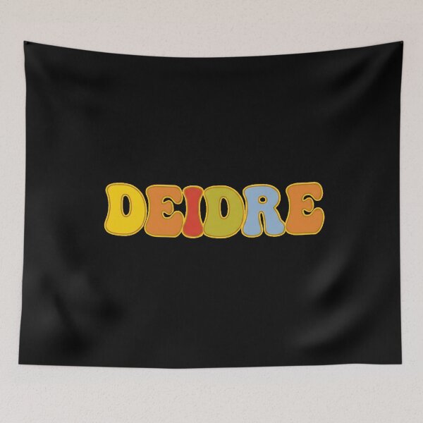 Item preview, ❤️ Deidre Personalized Name Wavy Retro Shirt, Coffee Mug, Sticker Gift designed and sold by HelixPedia.