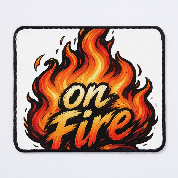 Item preview, on fire designed and sold by PotatoRepel.