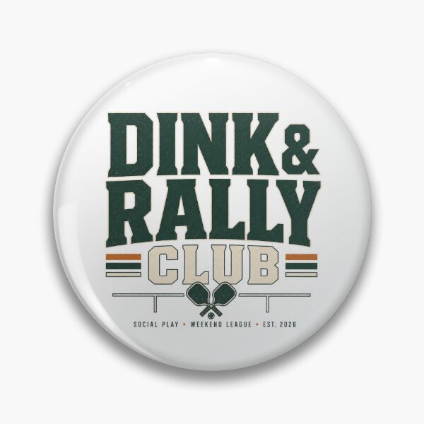 Item preview, Dink & Rally Club Shirt | Pickleball Social League Vintage Sports Design | Court Members Only Paddle Club Apparel designed and sold by The Daily Goods.