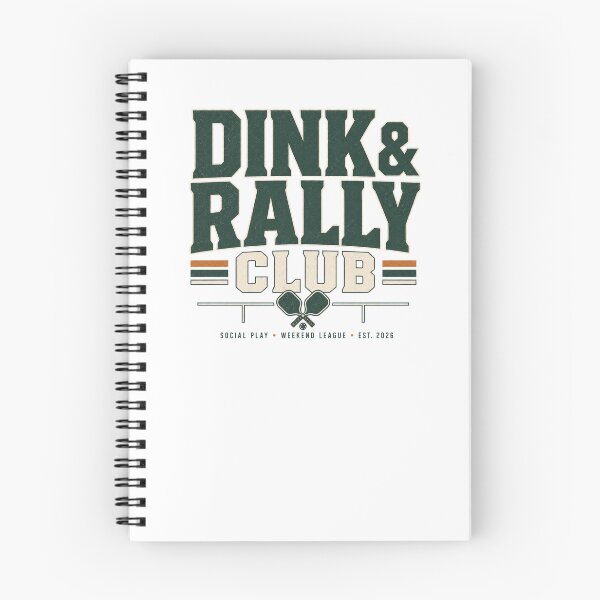 Item preview, Dink & Rally Club Shirt | Pickleball Social League Vintage Sports Design | Court Members Only Paddle Club Apparel designed and sold by The Daily Goods.