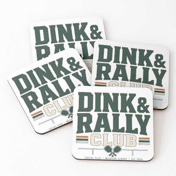 Item preview, Dink & Rally Club Shirt | Pickleball Social League Vintage Sports Design | Court Members Only Paddle Club Apparel designed and sold by The Daily Goods.