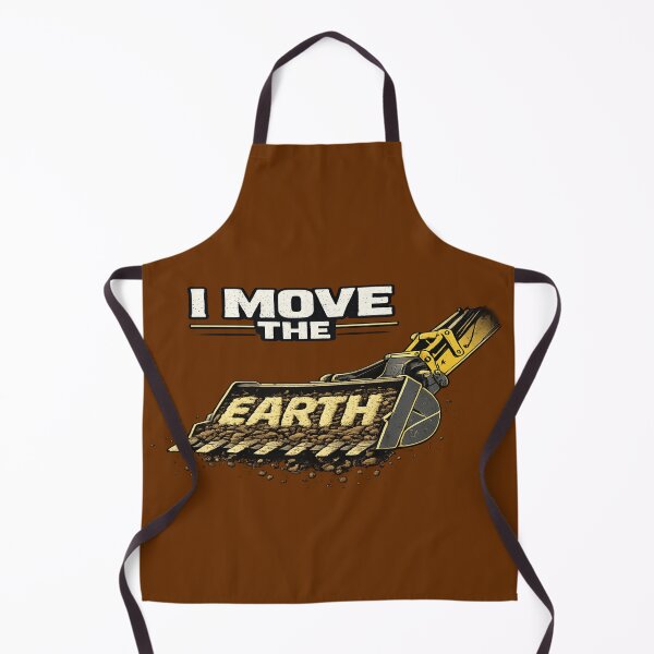 Item preview, I Move The Earth – Heavy Equipment Operator designed and sold by Veldrin-Media.