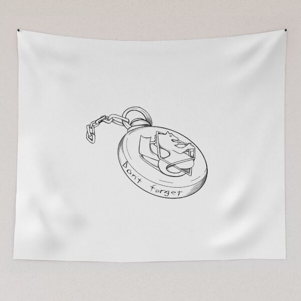 Item preview, Silver Pocket Watch - Don't Forget designed and sold by nighto-0W.