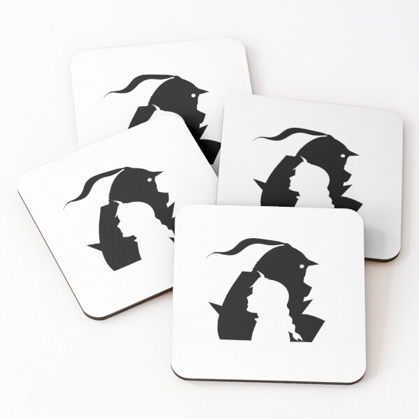 Item preview, Elric Brothers Black Silhouette - FMAB   designed and sold by nighto-0W.