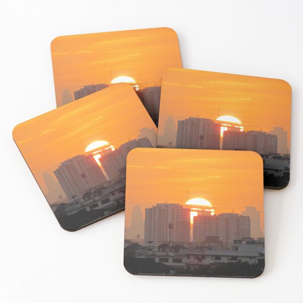 Item preview, Sunset over Bangkok designed and sold by morrisophotography.