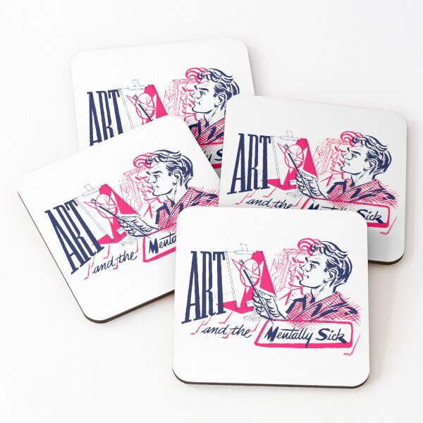 Item preview, Art and the Mentally Sick designed and sold by ClubRetro.
