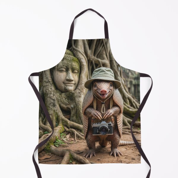 Item preview, Armadillo Tourist at Angkor Wat designed and sold by Tridentulus.