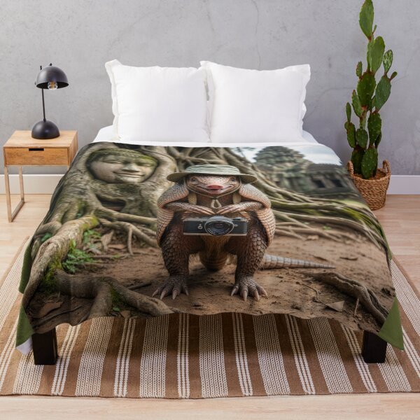 Item preview, Armadillo Tourist at Angkor Wat designed and sold by Tridentulus.