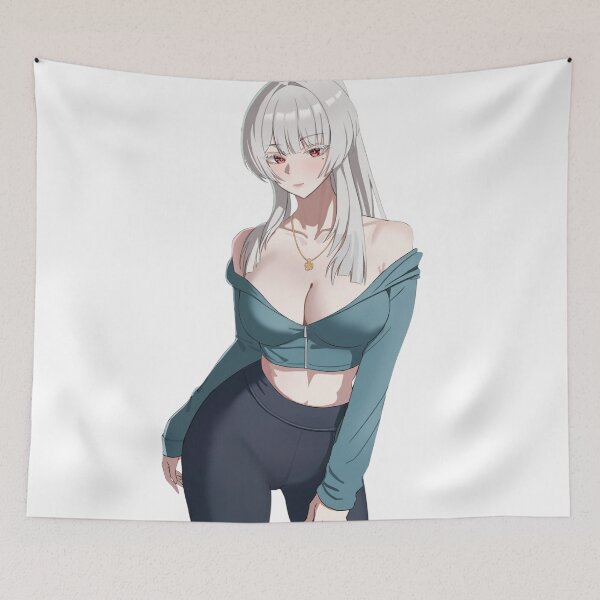 Item preview, Hiyuki Blue Croptop Wuthering Waves designed and sold by KomiArts.